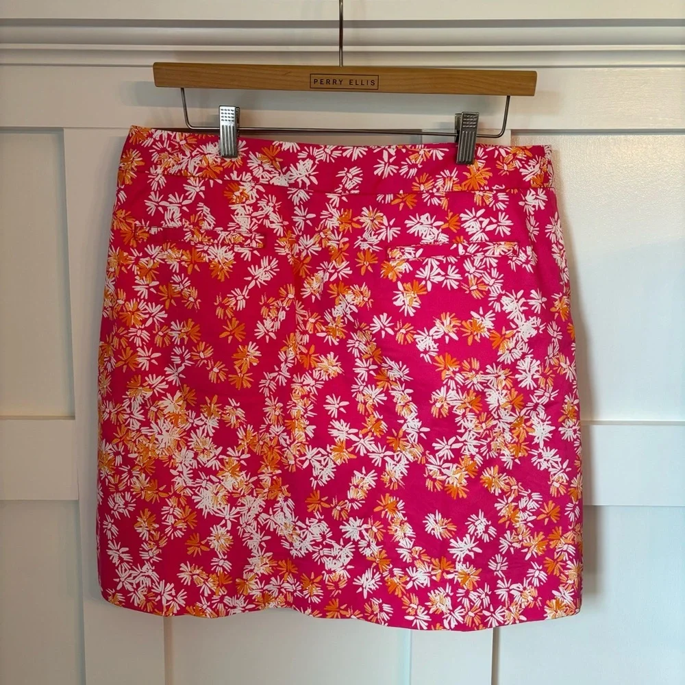 Clover by Bobby Jones Golf Skirt Island Pink 10 Athletic Sport Tennis Golf Prep - Picture 3 of 10